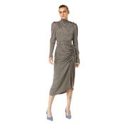 Exquise Eblise High Neck fitted Drape Dress - 10 image