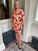 Exquise Retro Print Shift Dress - 8 image