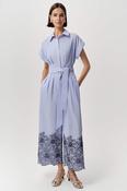 Exquise Zoie Stripe Jumpsuit Blue - 12 image