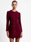 French Connection Celie Button Through Mini Dress - 12 image