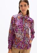 Purple Animal Print Shirt - S image