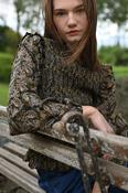Molly Bracken Ruched Blouse - M image