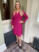 Suncoo Clodie Pink Print Dress - 4 image