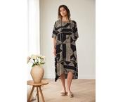Peruzzi Geo Print Dress