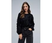 Salsa Jeans Ruffled long sleeve top image