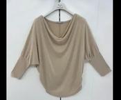 d.e.c.k Cowl Neck Top