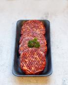 Cheesy chilli burgers