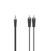 Hama Audio Cable, 3.5 mm Jack Plug - 2 RCA Plugs, Stereo, 1.5 m image