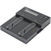 StarTech.com Standalone M.2 SATA &amp; M.2 NVMe Duplicator and Eraser - HDD/SSD Cloner/Wiper for M.2 PCIe AHCI/NVMe, M.2 SATA, 2.5/3.5" SATA Drives - External Hard Drive Eraser/Duplicator, TAA image