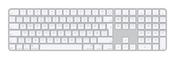 Apple Magic keyboard Universal USB + Bluetooth QWERTY Norwegian White image