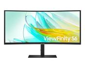 Samsung LS34C652UAU computer monitor 86.4 cm (34") 3440 x 1440 pixels Wide Quad HD LED Black image