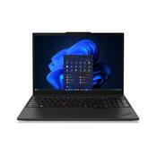 Lenovo ThinkPad T16 Gen 4 (Intel) Intel Core Ultra 7 255U Laptop 40.6 cm (16") WUXGA 16 GB DDR5-SDRAM 512 GB SSD Wi-Fi 6E (802.11ax) Windows 11 Pro English Black image