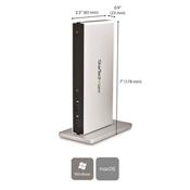 StarTech.com Dual-Monitor USB 3.0 Docking Station with DVI and Vertical Stand image