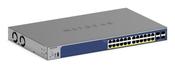 NETGEAR 28-Port PoE Gigabit/10G Stackable Smart Switch (GS728TXP)