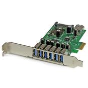 StarTech.com 7-Port PCI Express USB 3.0 Card - Standard and Low-Profile Design image