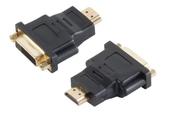 Microconnect HDM1924F cable gender changer DVI-D HDMI Black image