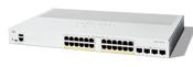 Cisco Catalyst 1200-24P-4X Smart Switch, 24 Port GE, PoE, 4x10GE SFP+, Limited Lifetime Protection (C1200-24P-4X) image