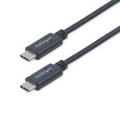 StarTech.com USB-C Cable - M/M - 1 m (3 ft.) - USB 2.0 - USB-IF Certified image