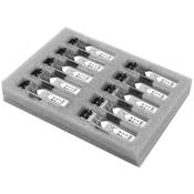 StarTech.com Cisco GLC-SX-MM Compatible SFP Transceiver Module - 1000BASE-SX - 10 Pack~10 Pack Cisco GLC-SX-MM Compatible SFP Module (10 Pack) - 1000BASE-SX - 1GbE Multimode Fiber MMF Optic Transceiver - 1GE Gigabit Ethernet SFP - LC 550m - 850nm - DDM Ci image