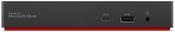 Lenovo 40B20135IT laptop dock/port replicator Wired USB 3.2 Gen 1 (3.1 Gen 1) Type-A + Type-C Black image