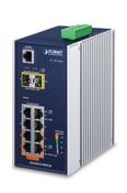 PLANET IGS-4215-4P4T2S network switch Managed L2/L4 Gigabit Ethernet (10/100/1000) Power over Ethernet (PoE) Blue, White image