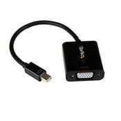 StarTech.com Mini DisplayPort to VGA Adapter - Active Mini DP to VGA Converter - 1080p Video - mDP or Thunderbolt 1/2 Mac/PC to VGA Monitor/Projector/Display - mDP 1.2 to VGA Dongle - Black image
