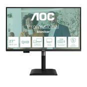 AOC Q27P4CV computer monitor 68.6 cm (27") 2560 x 1440 pixels Quad HD LED Black image