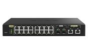QNAP QSW-M2116P-2T2S network switch Managed L2 2.5G Ethernet Power over Ethernet (PoE) Black image