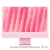 Apple iMac Apple M M4 59.7 cm (23.5") 4480 x 2520 pixels All-in-One PC 16 GB 256 GB SSD macOS Sequoia Wi-Fi 6E (802.11ax) Pink image