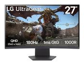 LG UltraGear 27GS60QC 27" VA QHD 180Hz 1ms Curved Gaming Monitor image
