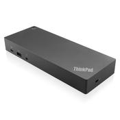 Lenovo 40AF0135UK laptop dock/port replicator Wired USB 3.2 Gen 1 (3.1 Gen 1) Type-C Black image