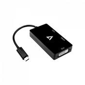 V7 V7UC-VGADVIHDMI-BLK USB graphics adapter 3840 x 2160 pixels Black image