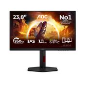 AOC G4 24G4ZR computer monitor 60.5 cm (23.8") 1920 x 1080 pixels Full HD LED Black, Red image
