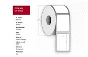 Capture CA-87000 printer label White