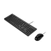 ASUS U2000 keyboard Mouse included Universal USB Black image