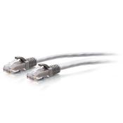 C2G 0.3m Cat6a Snagless Unshielded (UTP) Slim Ethernet Patch Cable - Grey image