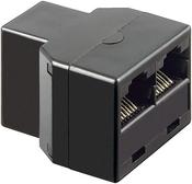 Microconnect MPK302B network splitter Black image