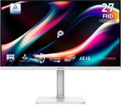 MSI Pro MAX 271PHW E14 computer monitor 68.6 cm (27") 1920 x 1080 pixels Full HD White image