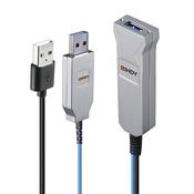 Lindy 30m Fibre Optic USB 3.0 Cable image