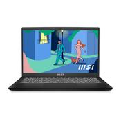 MSI Modern 15 B7M-086UK AMD Ryzen™ 7 7730U Laptop 39.6 cm (15.6") Full HD 8 GB DDR4-SDRAM 512 GB SSD Wi-Fi 6E (802.11ax) Windows 11 Home Black image