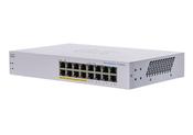 Cisco Business CBS110-16PP-D Unmanaged Switch | 16 Port GE | Partial PoE | Limited Lifetime Protection (CBS110-16PP-D) image