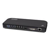 V7 UDDS2 laptop dock/port replicator Docking USB 2.0 Black image