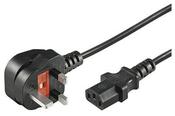 Microconnect PE090420 power cable Black 2 m BS 1363 C13 coupler image