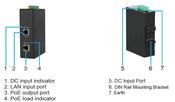 Microconnect POEINJ-30W-IND PoE adapter image