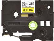Brother TZE-FX631 DirectLabel black on yellow Laminat 12mm x 8m for Brother P-Touch TZ 3.5-12mm/18mm/6-18mm/6-24mm/6-36mm image