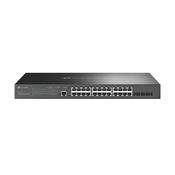 TP-Link Omada 24-Port Gigabit and 4-Port 10GE SFP+ L2+ Managed Switch with 24-Port PoE+ image
