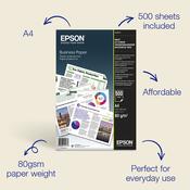 Epson A4 Inkjet Business Paper 80gsm, 500 sheets image