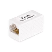 StarTech.com RJ45 Coupler, Inline Cat6 Coupler, Female to Female (F/F) T568 Connector, Unshielded Ethernet Cable Extension image