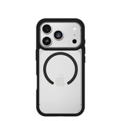 OtterBox React MagSafe Series for Apple iPhone 17 Pro, Black Crystal, transparent/black image