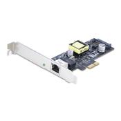StarTech.com 1-Port 2.5Gbps NBASE-T PoE Network Card, Intel I225-V, 802.3af/at PoE+ Multi-Gigabit NIC, PCI Express Server LAN Card, SATA Powered Desktop Ethernet Interface - Supports Windows, Linux image